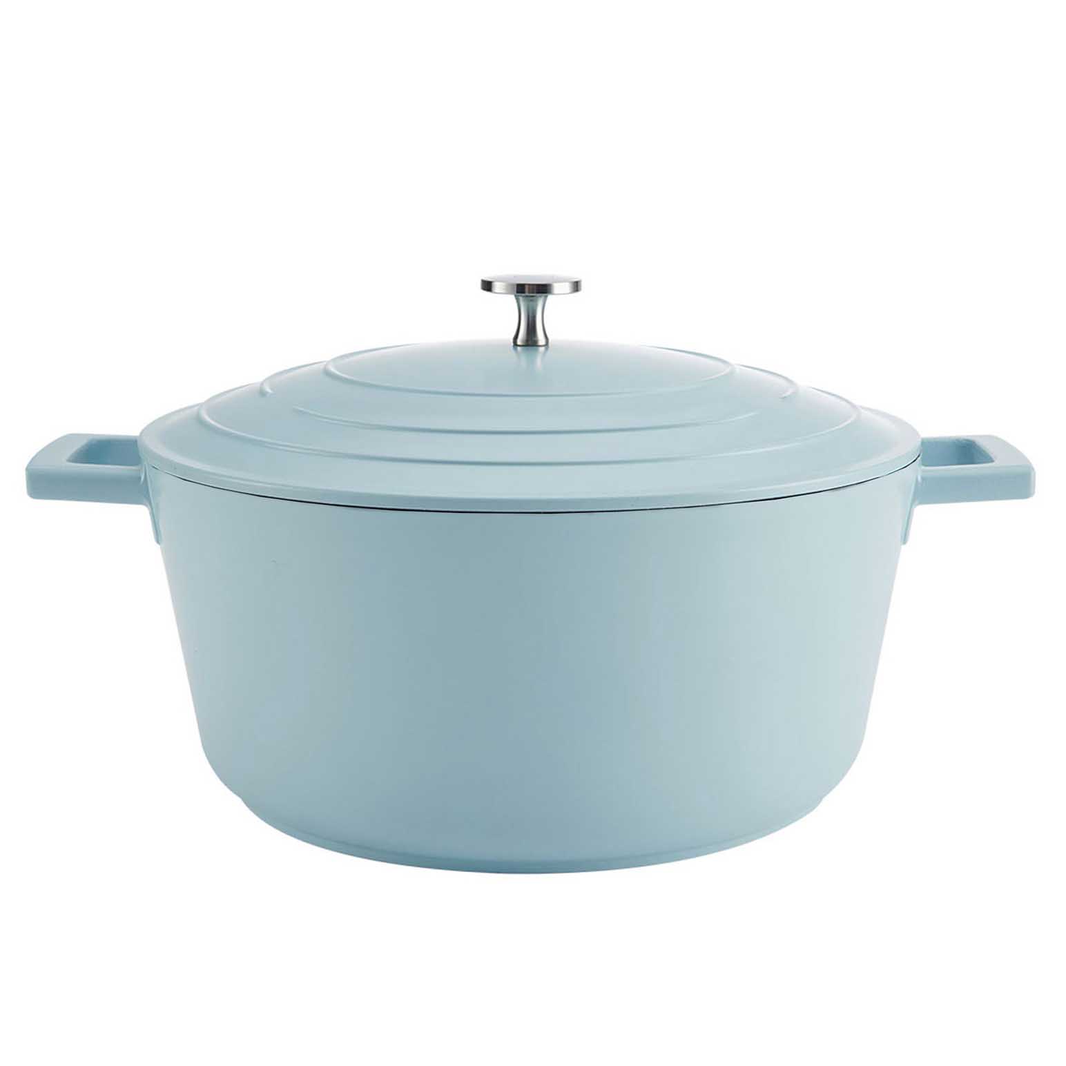 MasterCraft Cast Aluminium Casserole Dish Gift Boxed 28cm - Sky Blue